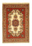 Alfombra persa - Ghom - 151 x 105 cm - beige