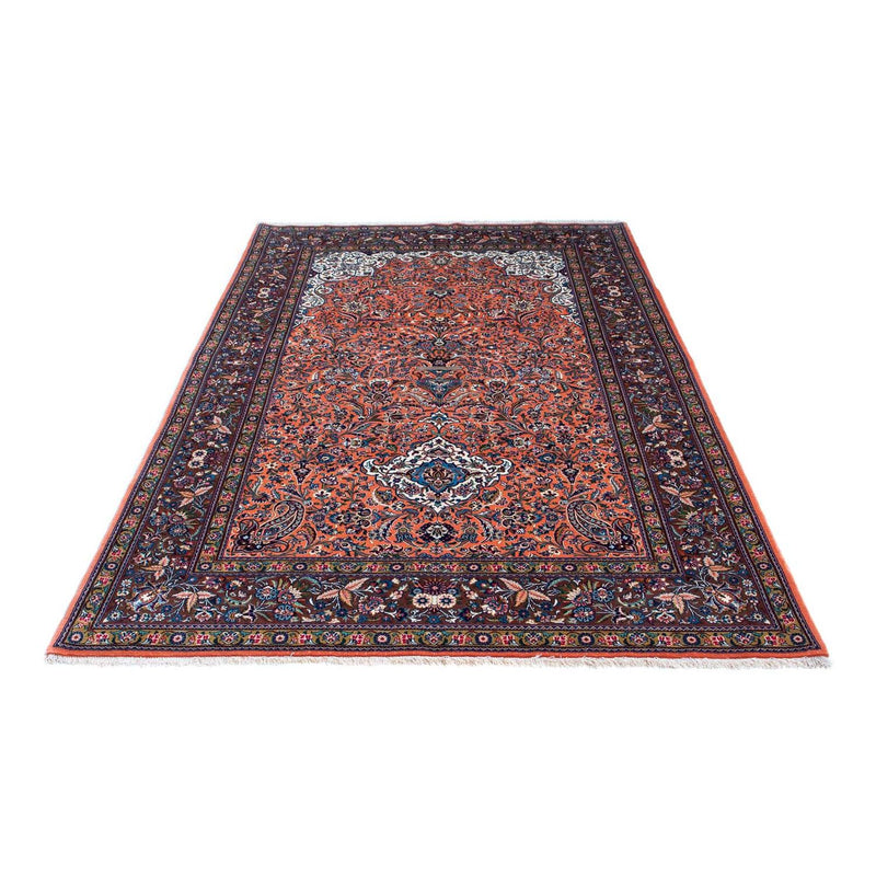 Alfombra persa - Ghom - 219 x 135 cm - óxido