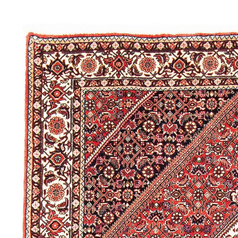 Alfombra persa - Bidjar - 170 x 110 cm - rojo