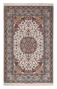 Alfombra de seda - Ghom Seda - Prima - 202 x 128 cm - beige