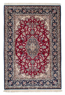 Alfombra de seda - Ghom Seda - Prima - 200 x 130 cm - rojo