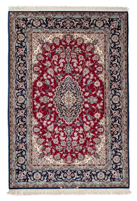 Alfombra de seda - Ghom Seda - Prima - 200 x 130 cm - rojo