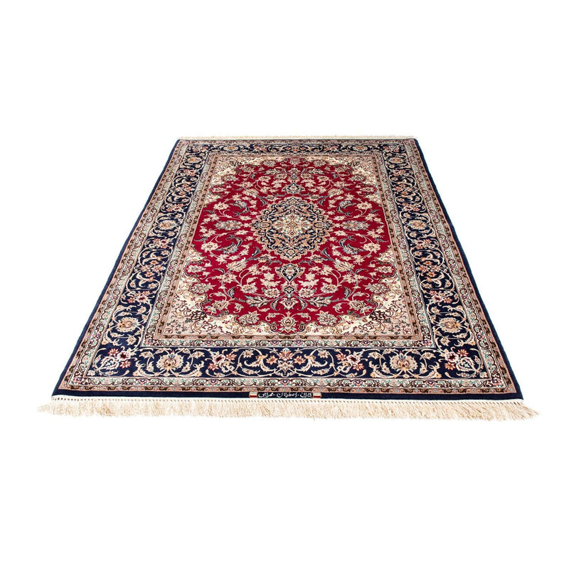 Alfombra de seda - Ghom Seda - Prima - 200 x 130 cm - rojo