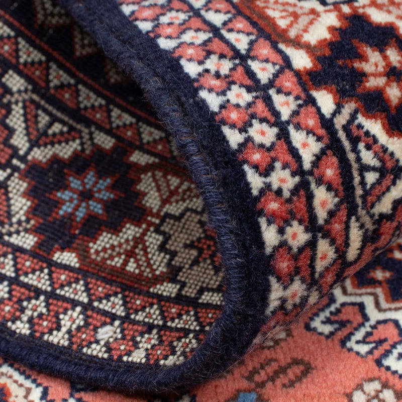 Alfombra persa - Nómada - 150 x 100 cm - rojo claro