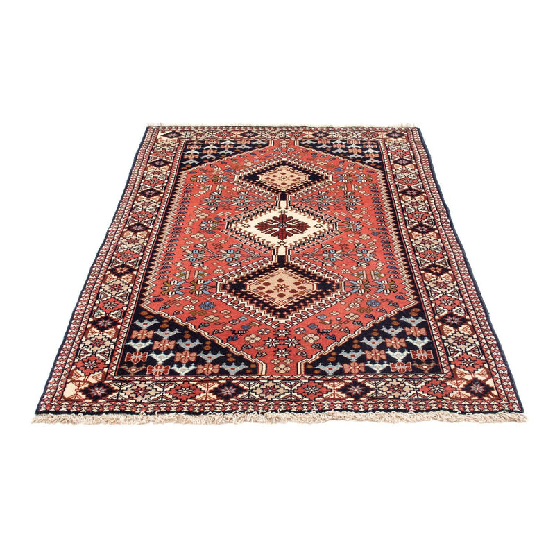Alfombra persa - Nómada - 150 x 100 cm - rojo claro