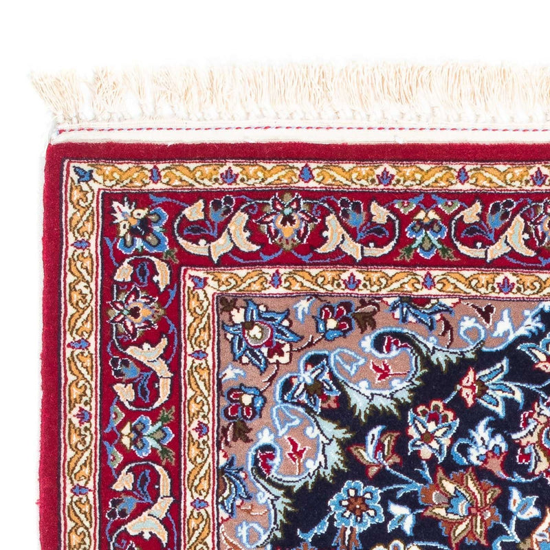 Alfombra Persa - Isfahan - Prima - 104 x 72 cm - azul oscuro