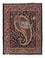 Alfombra persa - Clásica - 80 x 63 cm - negro