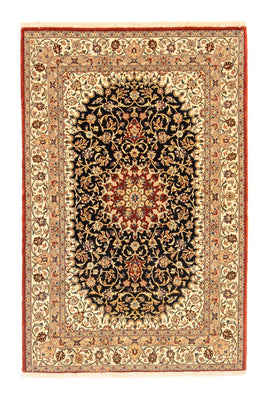 Alfombra persa - Ghom - 160 x 103 cm - negro