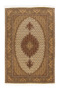 Alfombra persa - Tabriz - 155 x 102 cm - beige
