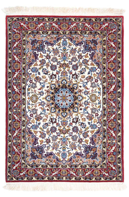Alfombra Persa - Isfahan - Prima - 118 x 83 cm - beige