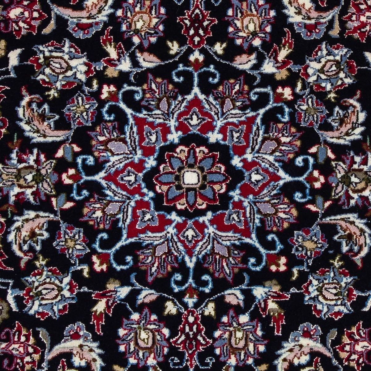 Alfombra Persa - Isfahan - Prima - 108 x 72 cm - rojo oscuro