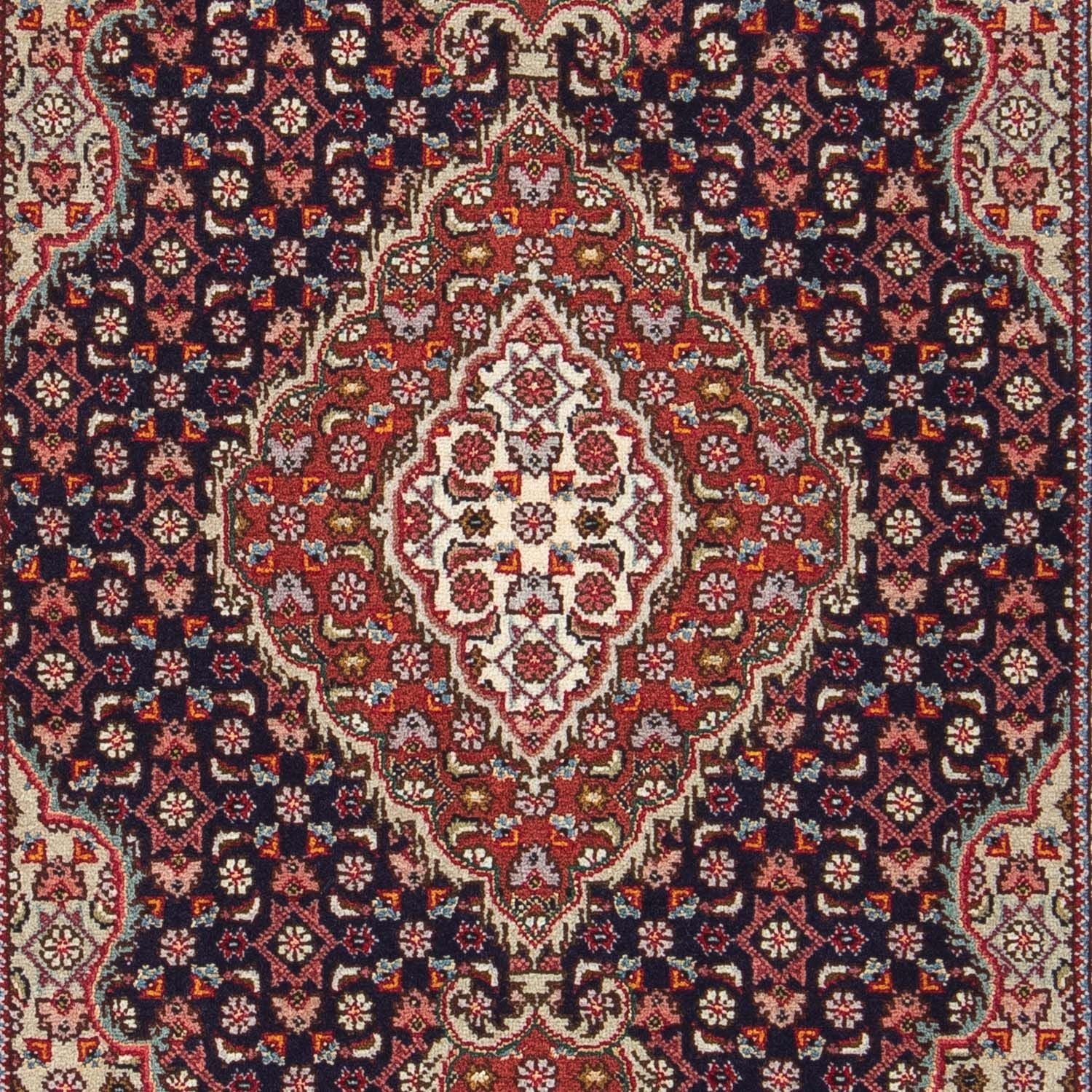 Alfombra Persa - Tabriz - Real - 90 x 60 cm - azul oscuro