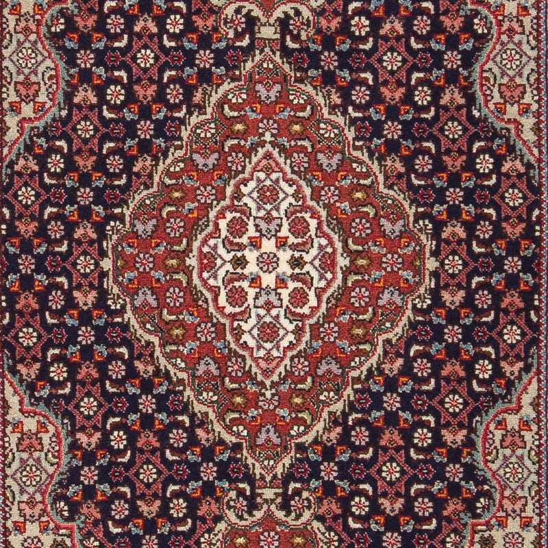 Alfombra Persa - Tabriz - Real - 90 x 60 cm - azul oscuro