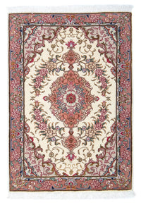 Alfombra Persa - Tabriz - Real - 87 x 60 cm - beige