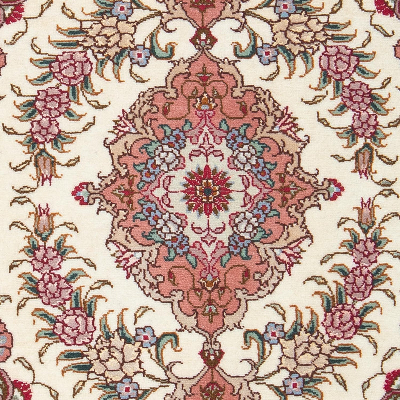 Alfombra Persa - Tabriz - Real - 87 x 60 cm - beige