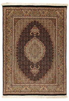Alfombra Persa - Tabriz - Real - 120 x 80 cm - azul oscuro