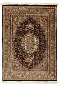 Alfombra Persa - Tabriz - Real - 120 x 80 cm - azul oscuro
