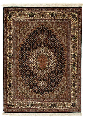 Alfombra Persa - Tabriz - Real - 114 x 83 cm - azul oscuro