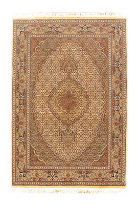 Alfombra Persa - Tabriz - Real - 151 x 103 cm - beige