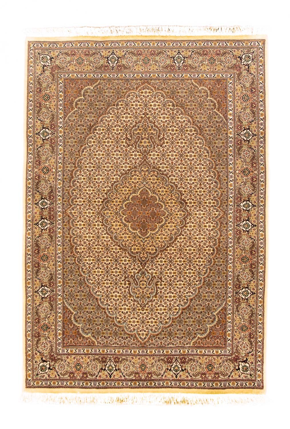 Alfombra Persa - Tabriz - Real - 151 x 103 cm - beige