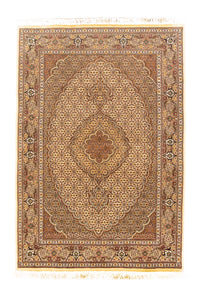 Alfombra Persa - Tabriz - Real - 151 x 103 cm - beige