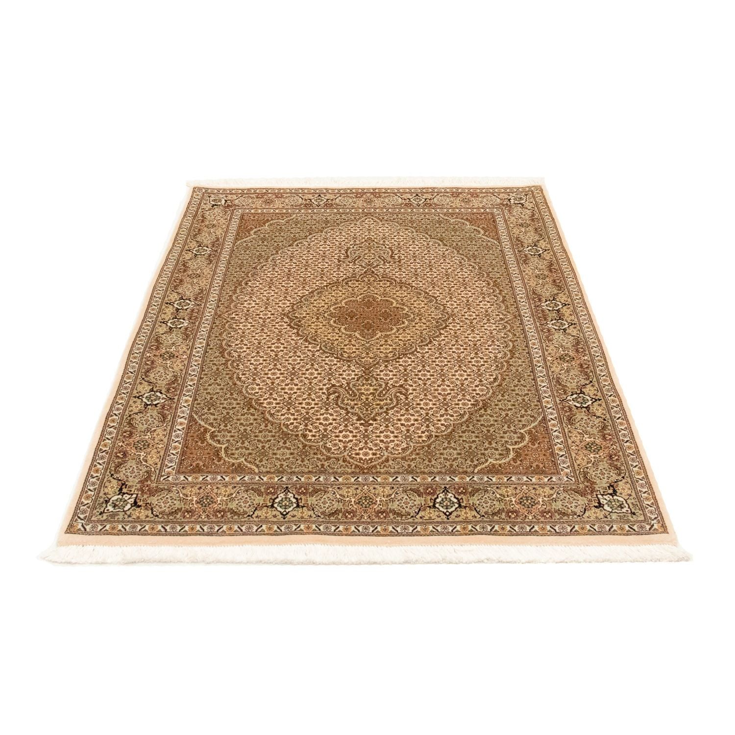Alfombra Persa - Tabriz - Real - 151 x 103 cm - beige