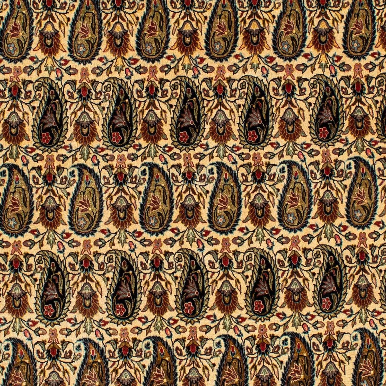 Alfombra de seda - Ghom Seda - Prima - 195 x 135 cm - beige claro