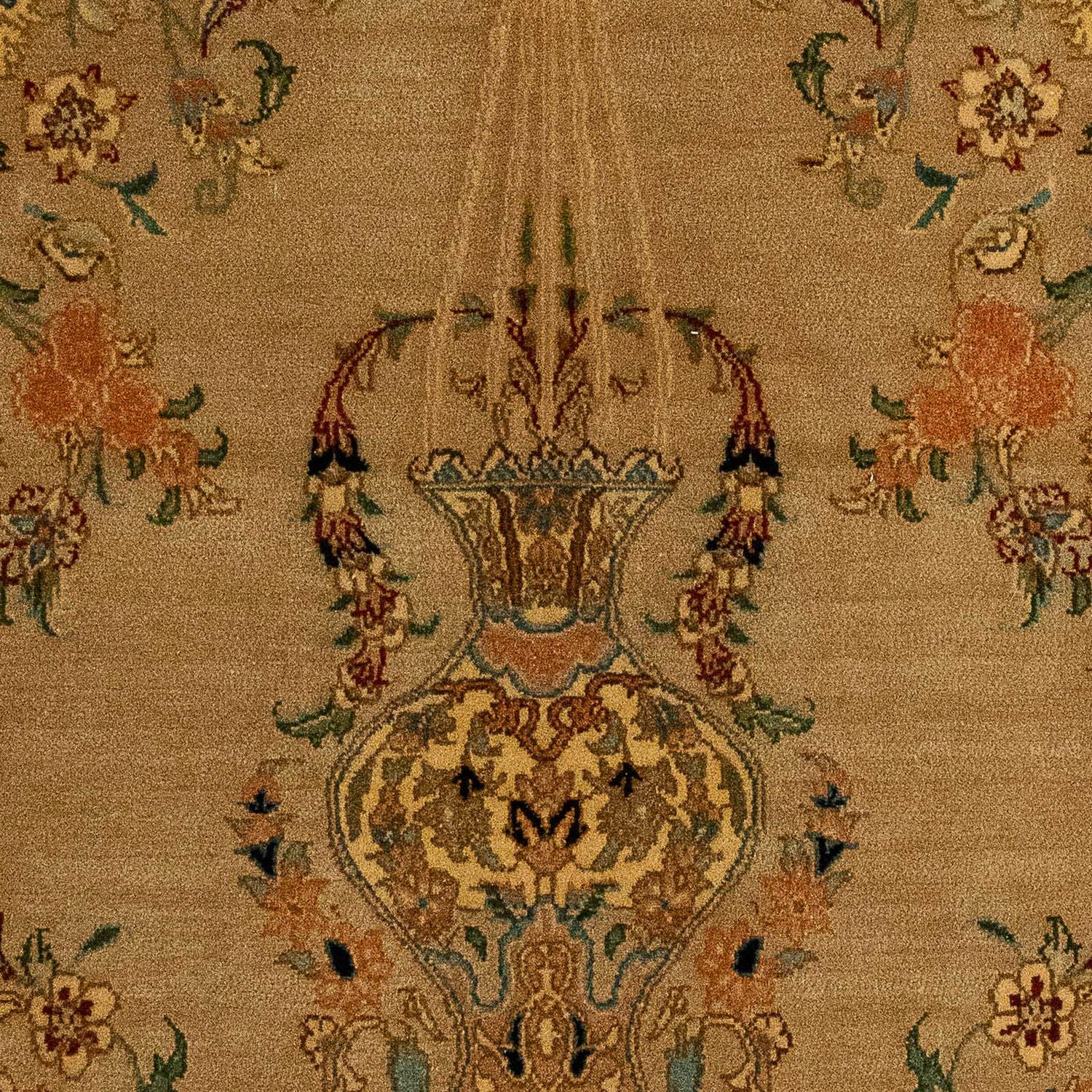 Alfombra Persa - Tabriz - Real - 107 x 79 cm - marrón