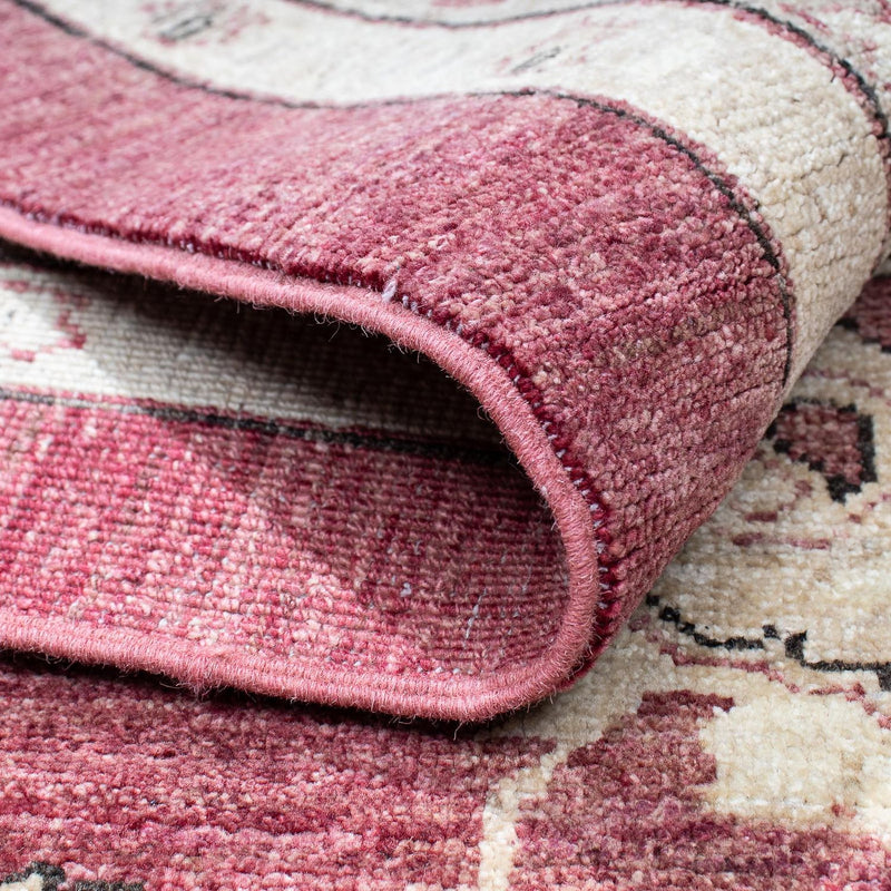 Alfombra Ziegler - 345 x 262 cm - rojo vino