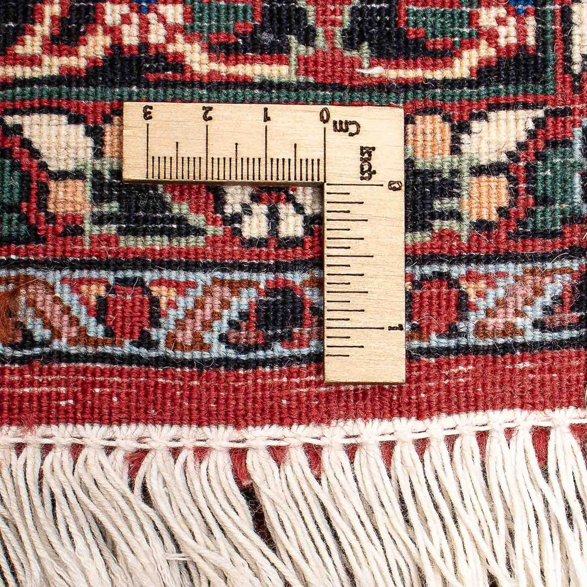 Alfombra persa - Bidjar - 212 x 138 cm - rojo