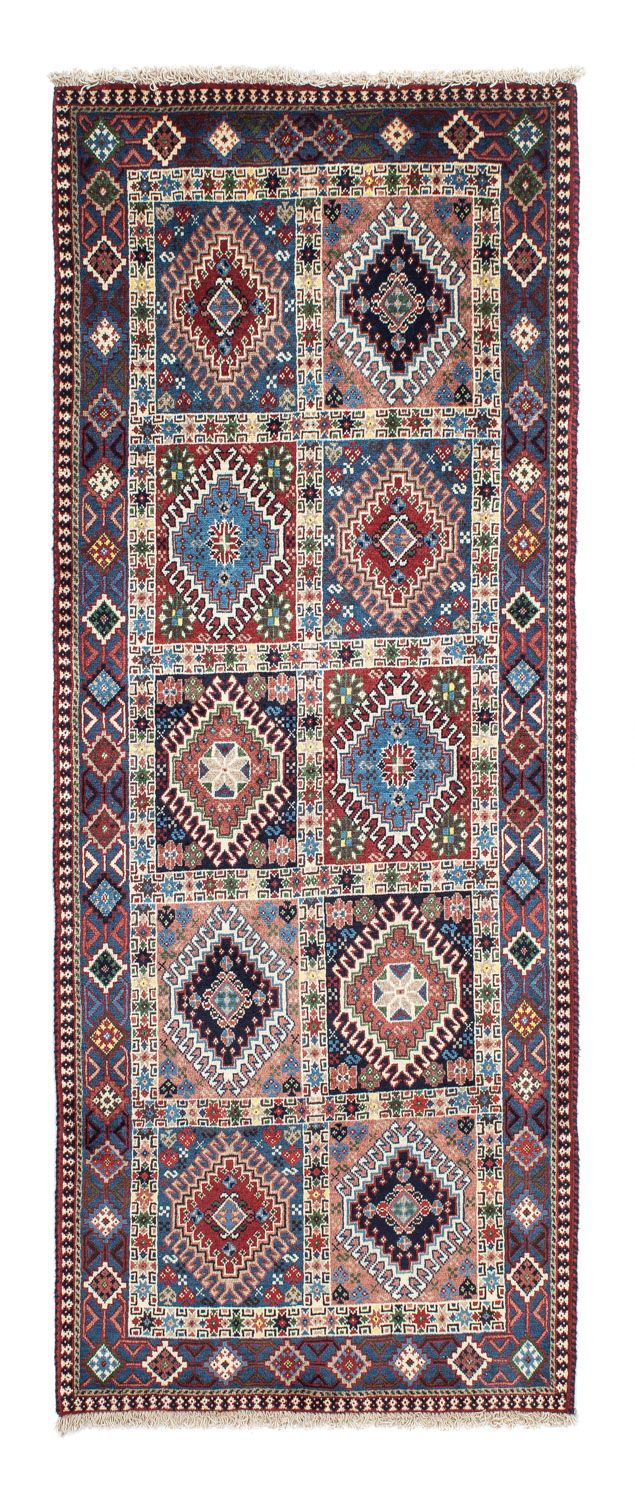 Alfombra de pasillo Alfombra persa - Nómada - 203 x 81 cm - azul