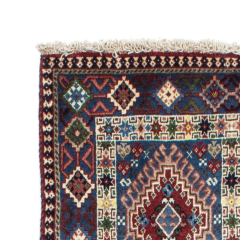 Alfombra de pasillo Alfombra persa - Nómada - 203 x 81 cm - azul