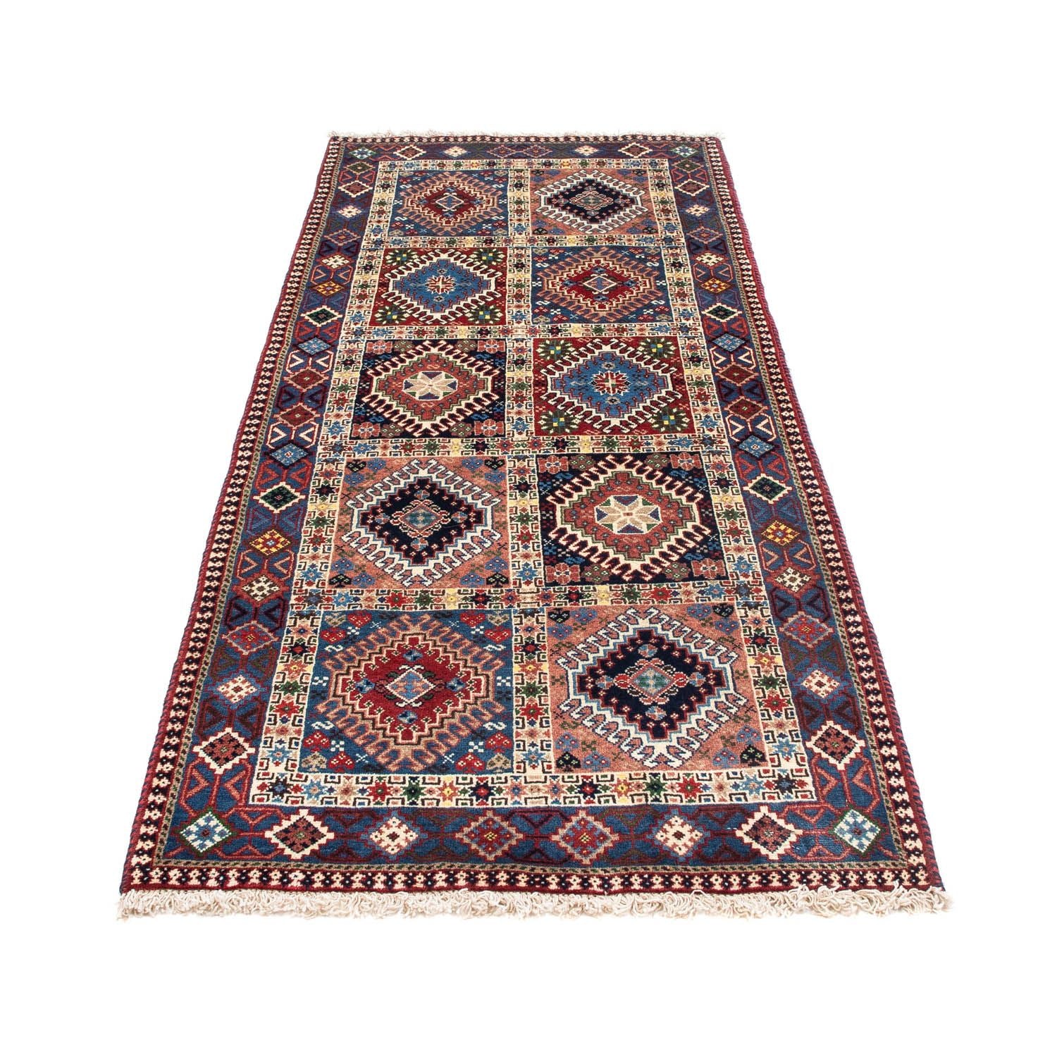 Alfombra de pasillo Alfombra persa - Nómada - 203 x 81 cm - azul