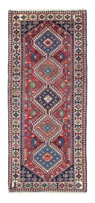 Alfombra de pasillo Alfombra persa - Nómada - 187 x 65 cm - rojo