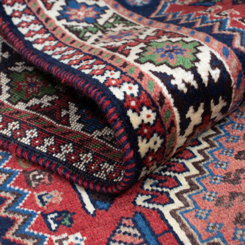 Alfombra de pasillo Alfombra persa - Nómada - 187 x 65 cm - rojo