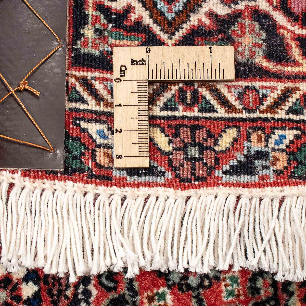 Alfombra persa - Bidjar - 213 x 136 cm - rojo claro