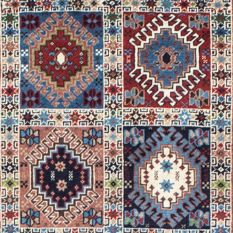 Alfombra de pasillo Alfombra persa - Nómada - 198 x 78 cm - rojo claro