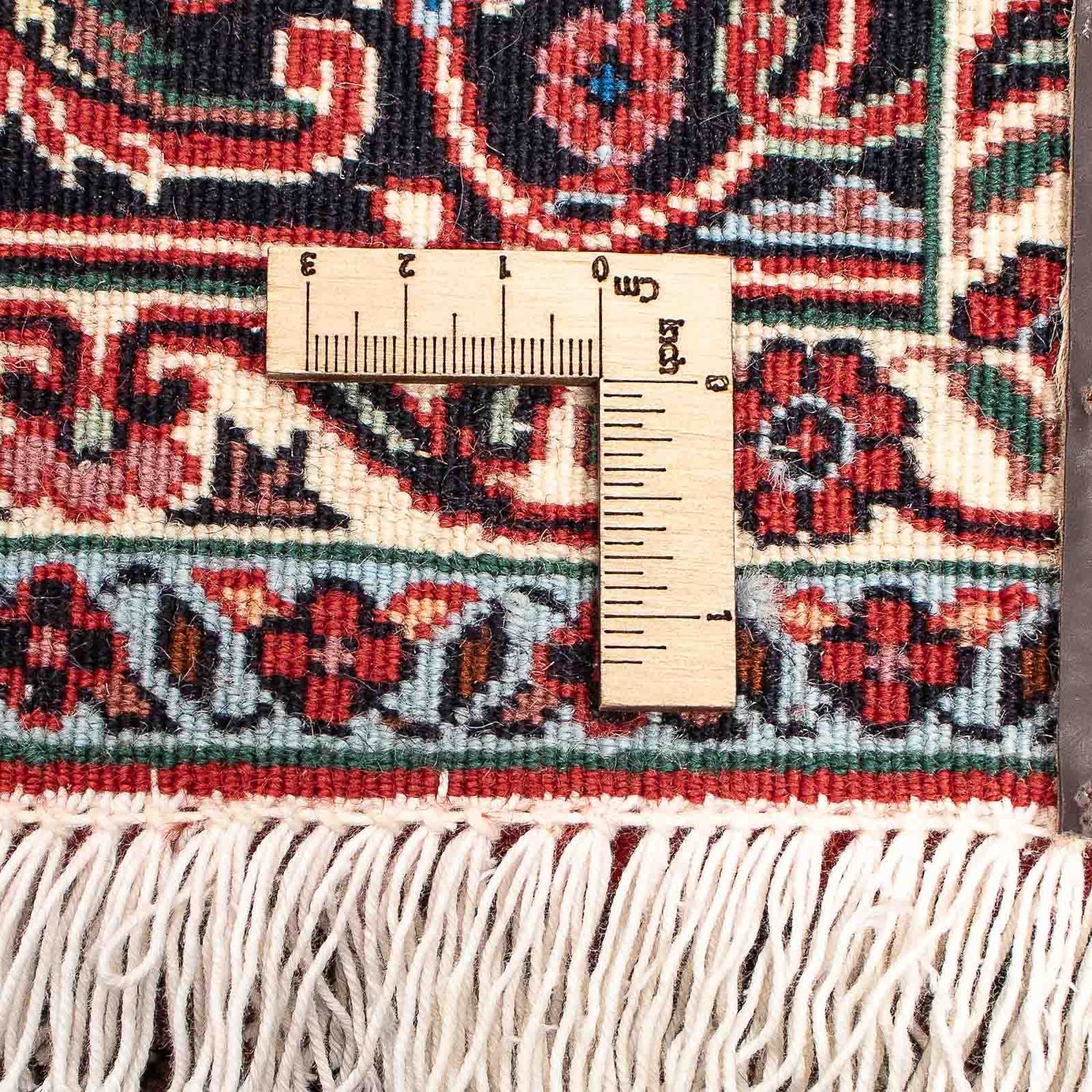 Alfombra persa - Bidjar - 200 x 133 cm - rojo claro