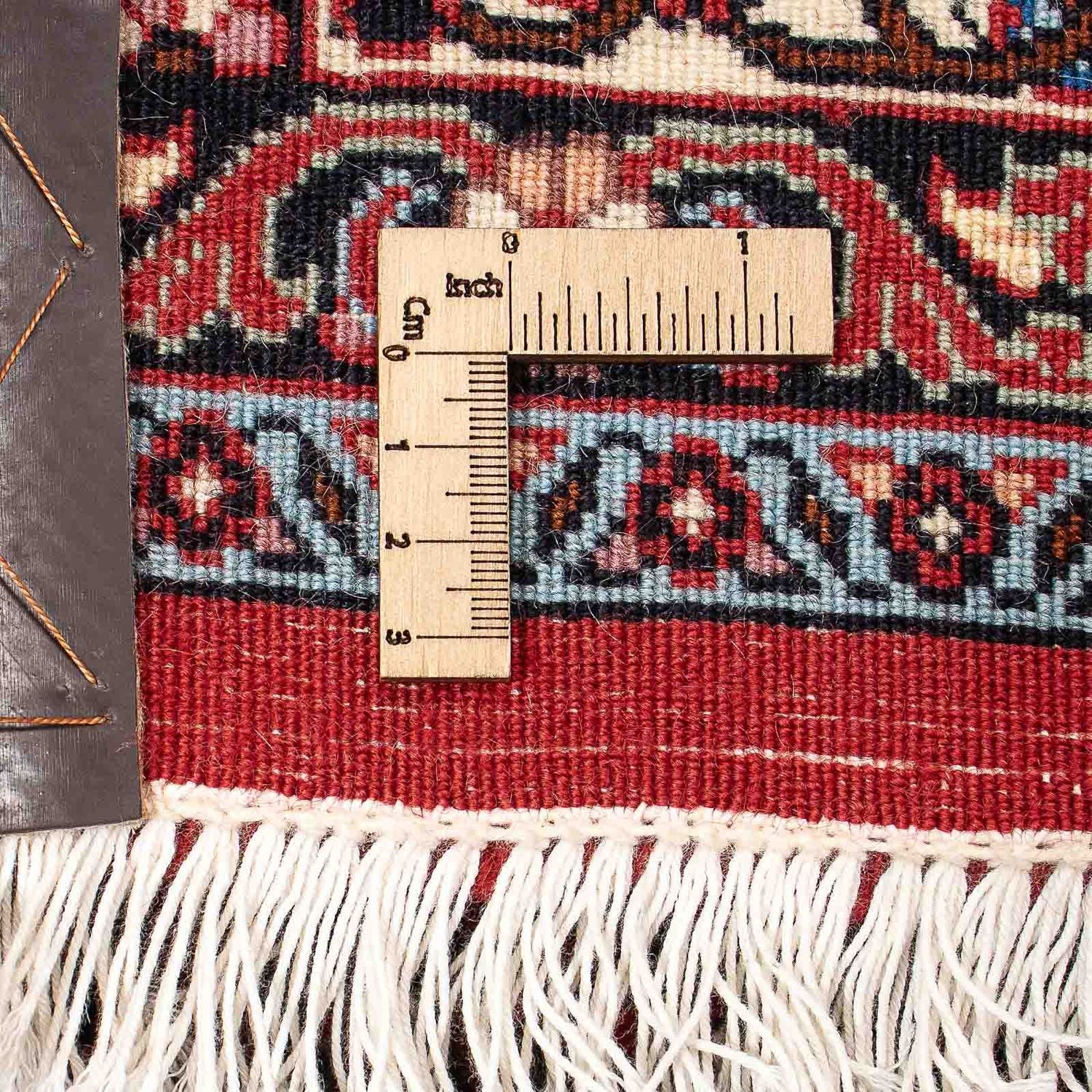 Alfombra persa - Bidjar - 211 x 136 cm - rojo
