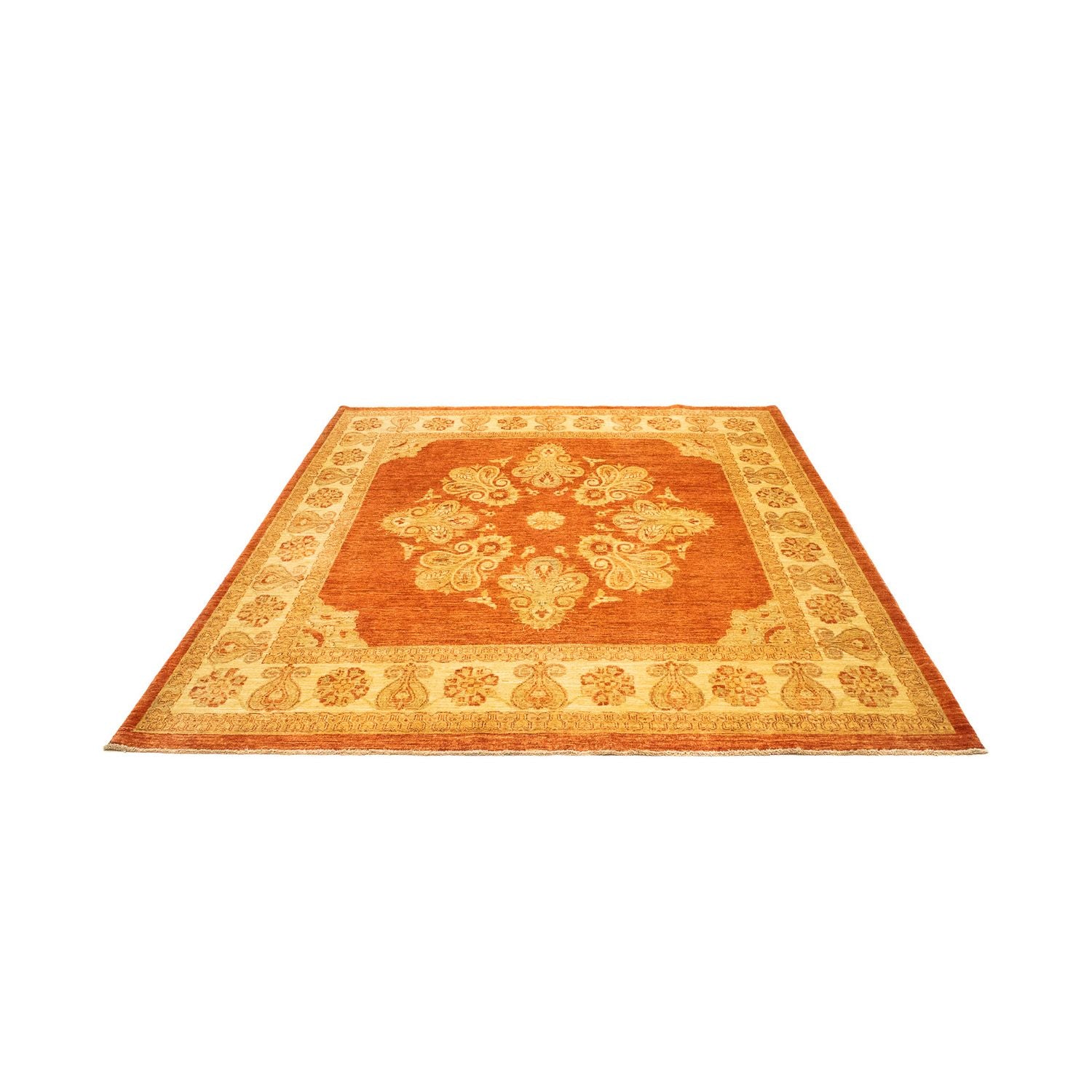 Alfombra Ziegler cuadrado  - 205 x 202 cm - óxido