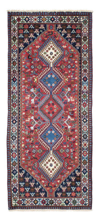 Alfombra de pasillo Alfombra persa - Nómada - 197 x 82 cm - rojo