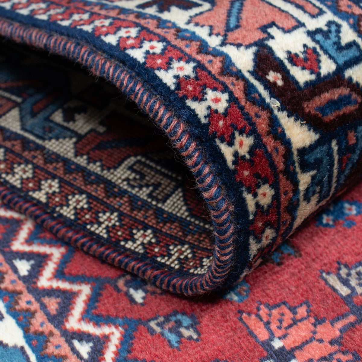 Alfombra de pasillo Alfombra persa - Nómada - 203 x 83 cm - azul oscuro