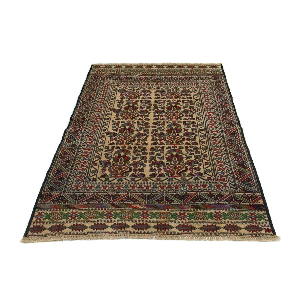 Alfombra Kelim - Oriental - 147 x 96 cm - multicolor