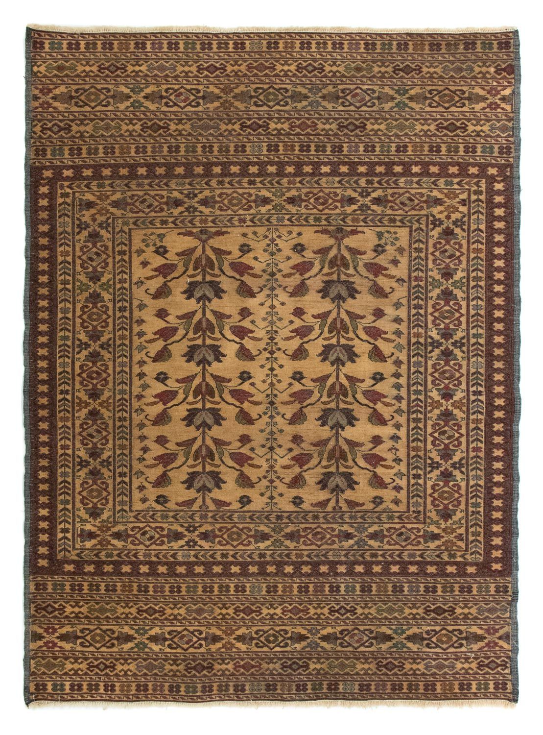 Alfombra Kelim - Oriental - 132 x 94 cm - multicolor