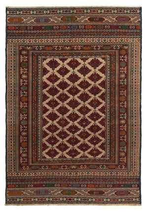 Alfombra Kelim - Oriental - 142 x 97 cm - multicolor