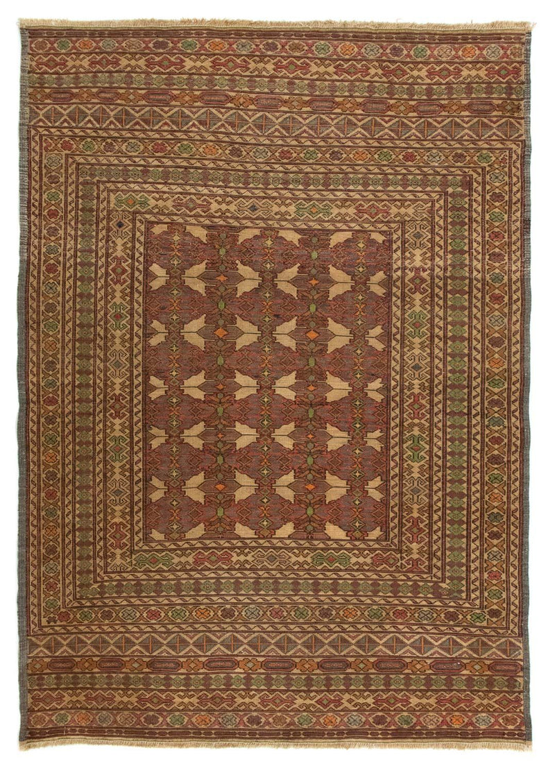 Alfombra Kelim - Oriental - 133 x 89 cm - multicolor