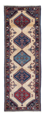 Alfombra de pasillo Alfombra persa - Nómada - 238 x 80 cm - beige