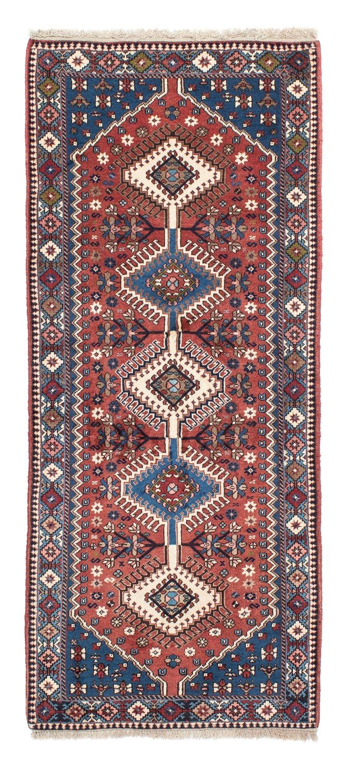 Alfombra de pasillo Alfombra persa - Nómada - 205 x 80 cm - óxido