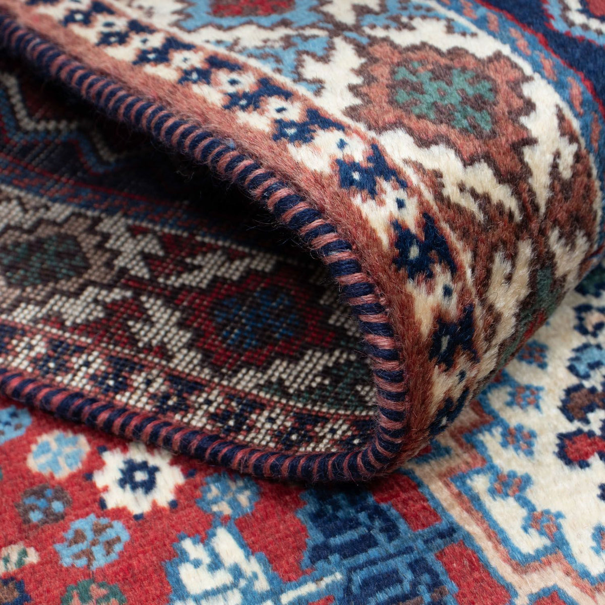 Alfombra de pasillo Alfombra persa - Nómada - 205 x 80 cm - óxido