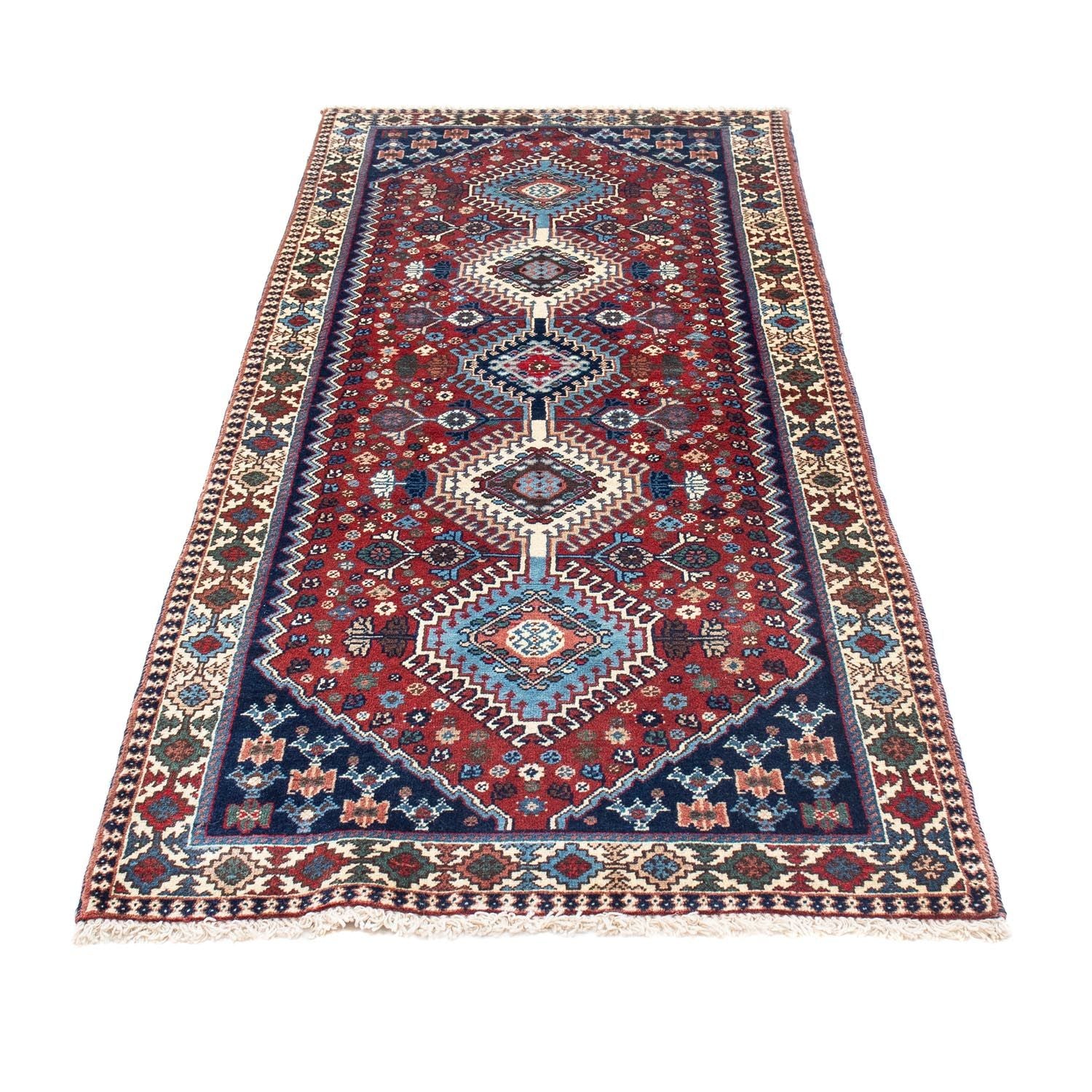 Alfombra de pasillo Alfombra persa - Nómada - 205 x 80 cm - óxido